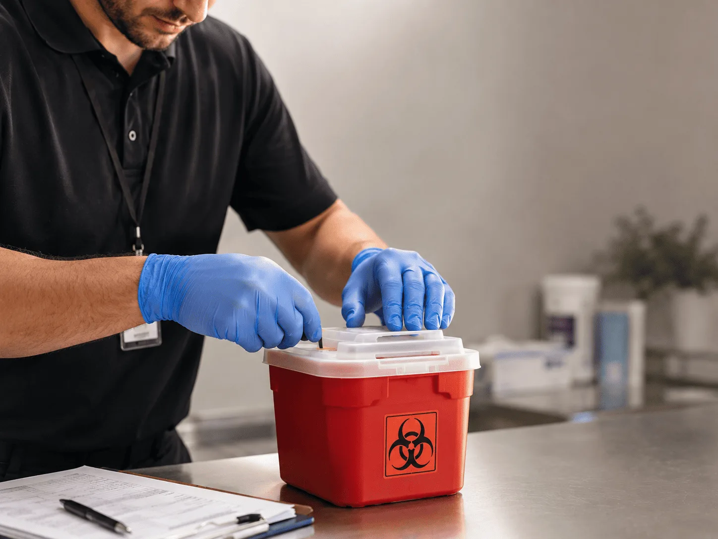 Why choose Sharps Waste Disposal in Banquete, TX